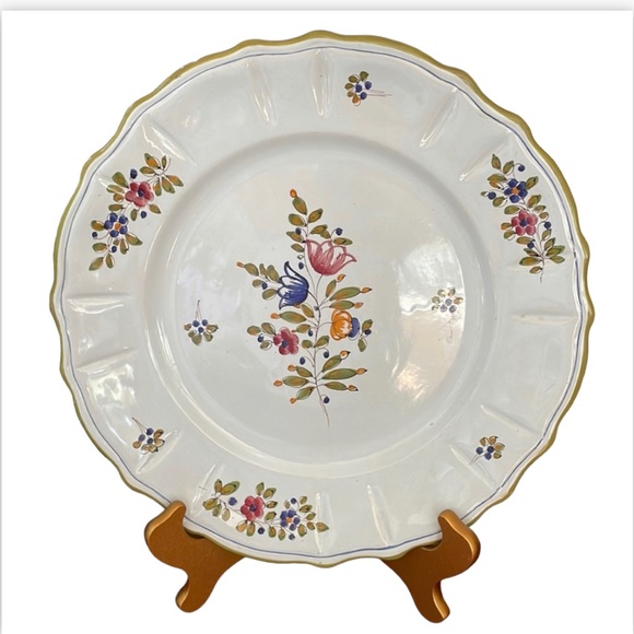 Italian Hand Painted Platter Vintage - Picture 8 of 8